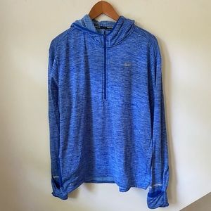 Nike running hoodie with built in mittens